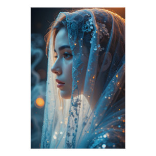 Póster Iluminação dupla etérea