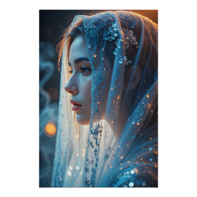 Póster Iluminação dupla etérea (Frente)