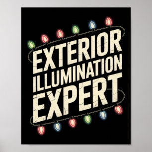 Poster Iluminação Exterior Especialista na Estação de Nat
