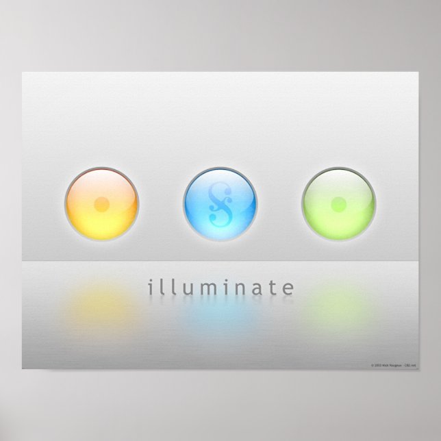 Póster Iluminar (Frente)