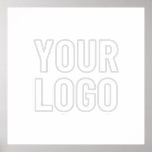 Poster Iluminar Automaticamente O Logotipo Para Fundo