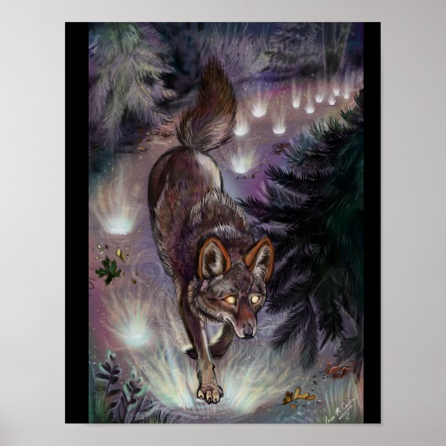 Poster Iluminar caminho (Frente)