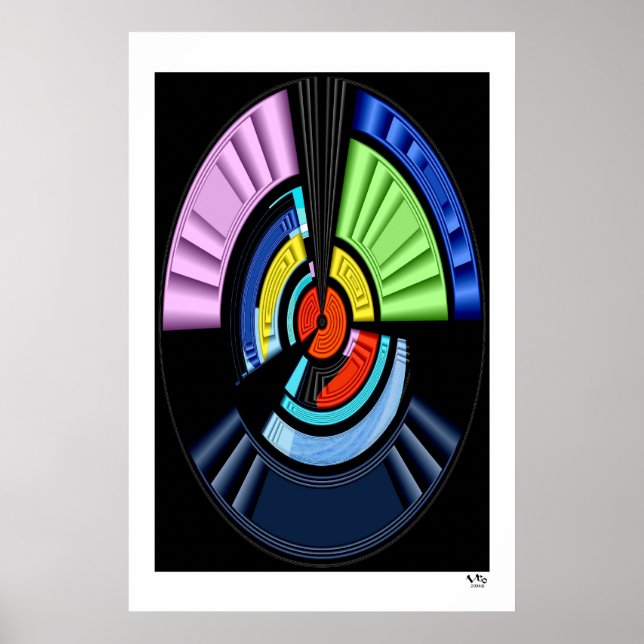 PÓSTER ILUSÃO DE CORES #01/P (Frente)