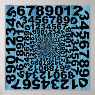 Póster Ilusão de Número Legal