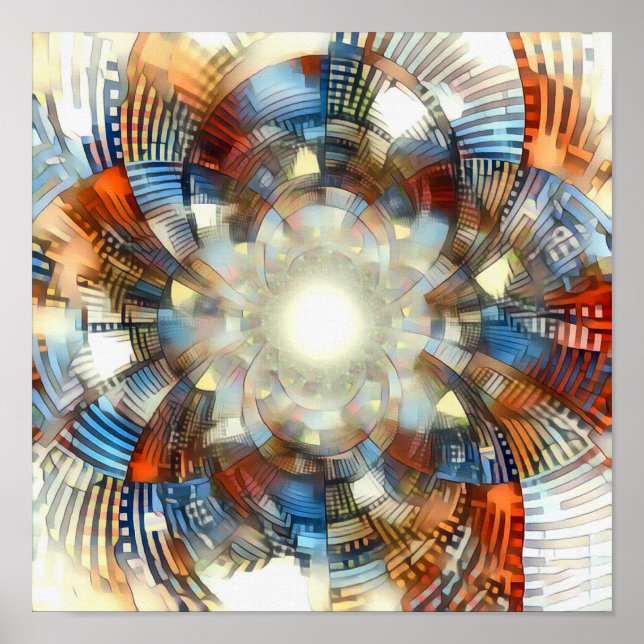 Poster Ilusão óptica (Frente)