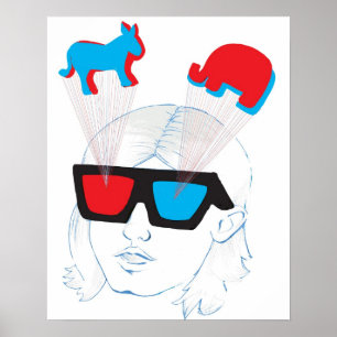 Poster Ilusão óptica