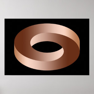 Póster Ilusão torcida do anel