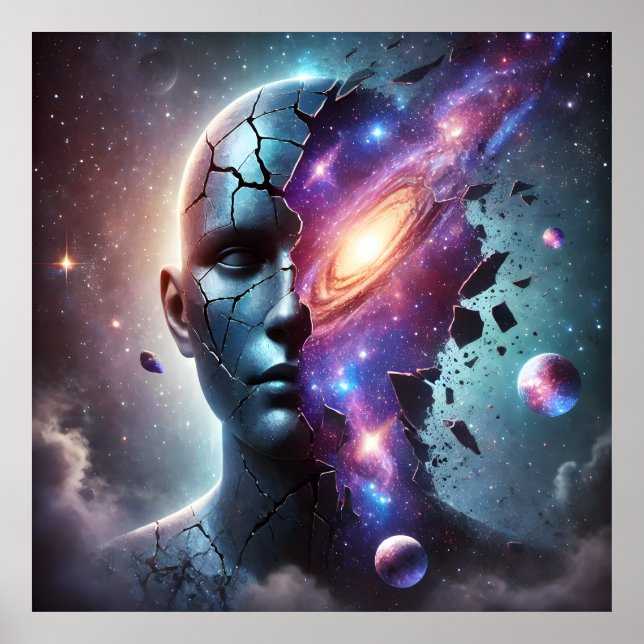 Poster Ilusões Destruídas - O Universo Dentro (Frente)