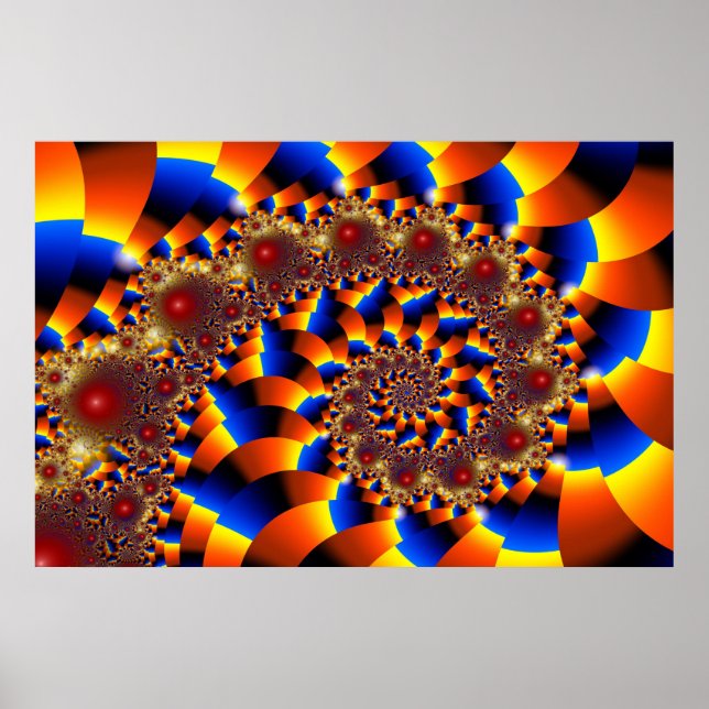 Poster Ilusões ópticas 1 (Frente)