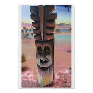 Póster Ilusões Tiki