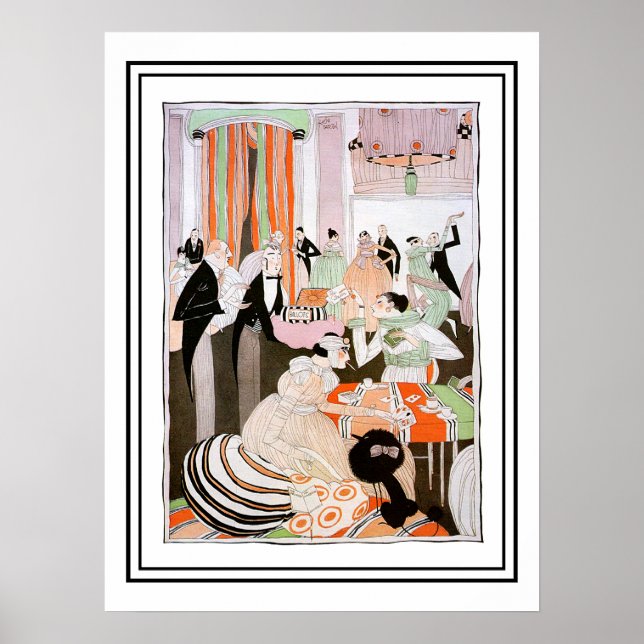 Póster Ilustração Anti-Suffragetes da Vintage Magazine (Frente)