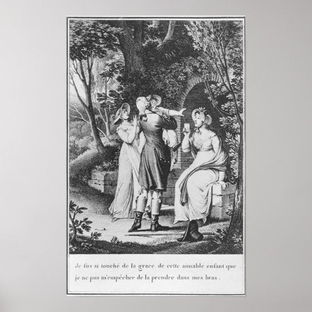 Póster Ilustração "As Tristezas de Werther" por (Frente)