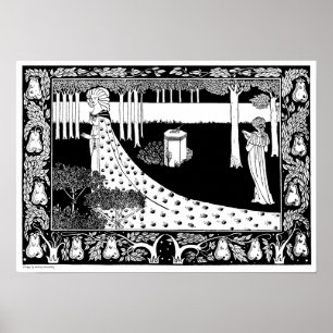 Póster Ilustração Aubrey Beardsley