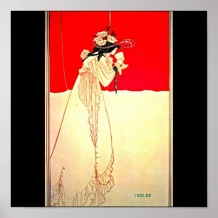 Póster Ilustração-Aubrey Beardsley 11 do Poster-Vintage