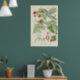 Poster Ilustração Botânica Vintage (Living Room 1)