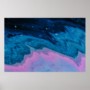 Poster Ilustração da massa de água