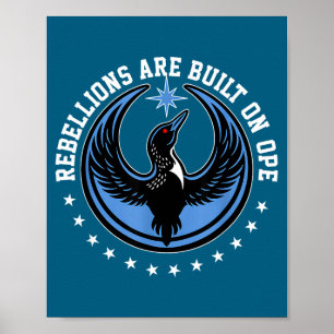 Poster Ilustração da Nova Bandeira do Estado Rebelde de M