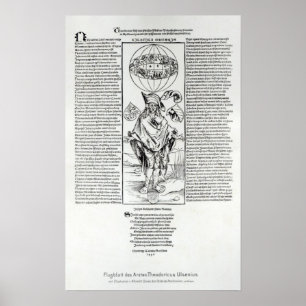 Póster Ilustração da Sífilis, 1496