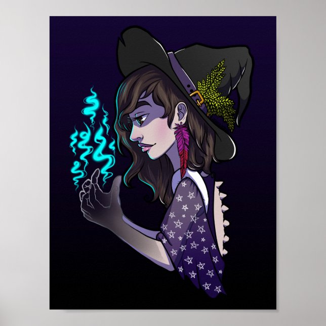 Poster Ilustração de Animação de Adolescente Invisível (Frente)