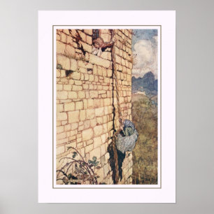 Póster Ilustração de Arthur Rackham