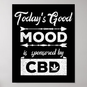Poster Ilustração de Cbd Patrocinada pelo Bom Humor de Ho