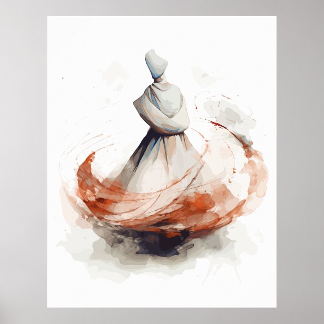 Poster Ilustração de Dervish (Frente)
