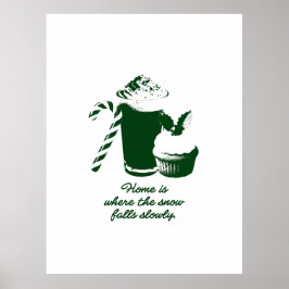 Poster Ilustração de inverno
