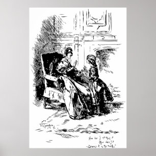 Poster Ilustração de Jane Eyre