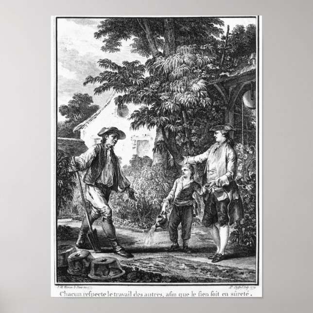 Póster Ilustração de "L'Emile" (Frente)