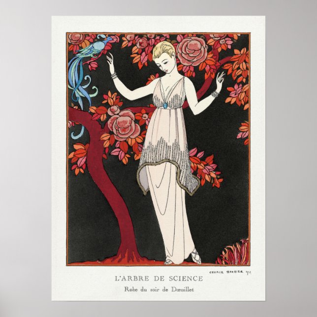 Poster Ilustração de moda de 1914 (Frente)