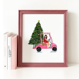 Poster Ilustração de Natal