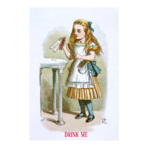 Ilustração de O Alice do Berçário - Beba-me