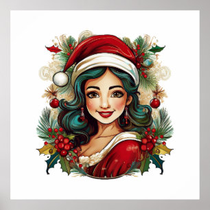 Poster Ilustração de roupas íntimas com roupas íntimas