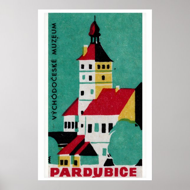 Poster Ilustração De Um Edifício Histórico (Frente)