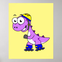 Ilustração De Um Tyrannosaurus Rex De Pé.