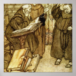 Poster Ilustração 'do Jackdaw de Rheims