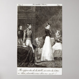 Póster ilustração do "La Famille Elliot