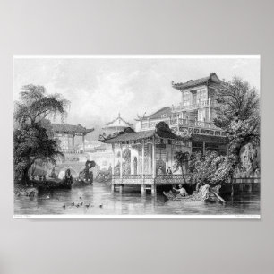 Poster Ilustração do Livro Vintage