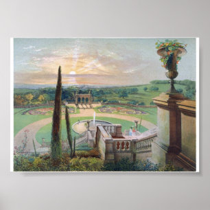 Poster Ilustração do Livro Vintage