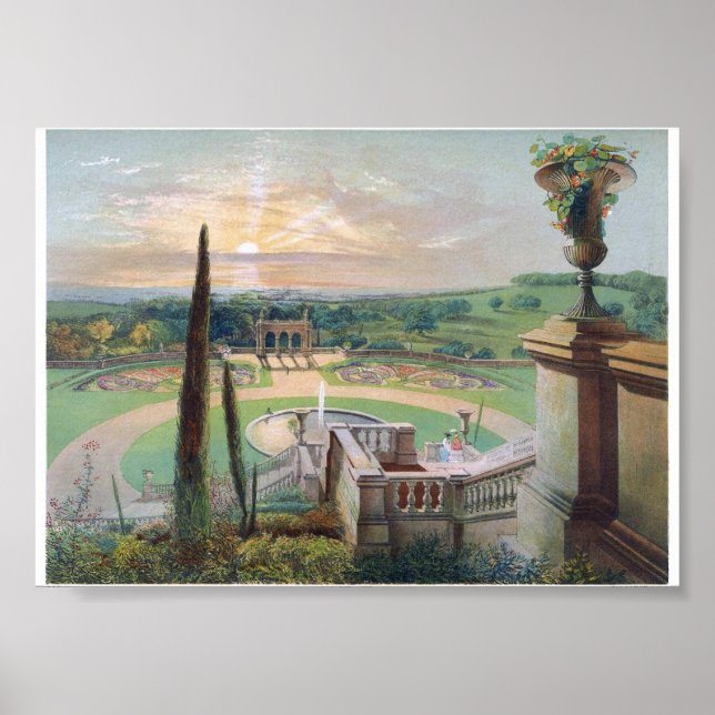 Poster Ilustração do Livro Vintage (Frente)