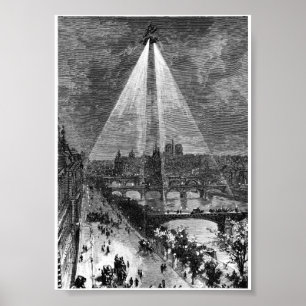 Poster Ilustração do Livro Vintage