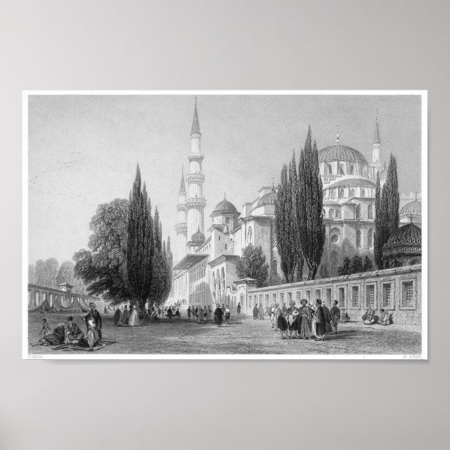 Poster Ilustração do Livro Vintage (Frente)