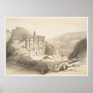 Poster Ilustração do vintage de PETRA (1849) 2