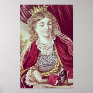 Póster Ilustração dos viagens de Gulliver