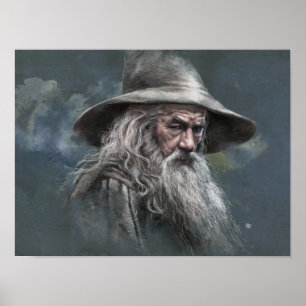 Poster Ilustração Gandalf