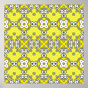 Poster ilustração geométrica abstrato. Padrão. O fim