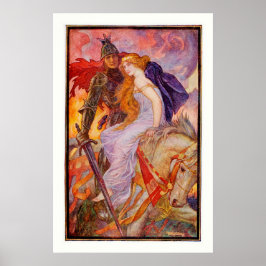 Poster Ilustração H J Ford Vintage