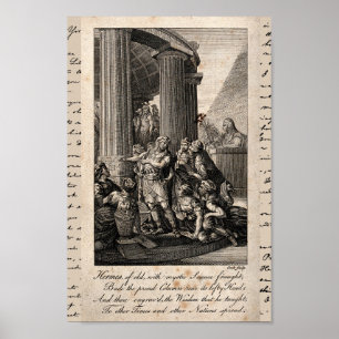 Poster Ilustração Hermes Trismegistos