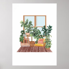 Poster Ilustração interior