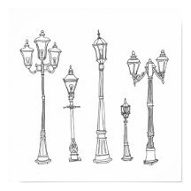 Ilustração Lamppost